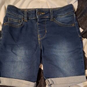 Blue Denim Shorts